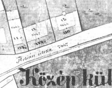 Ferdinandeum - Kisdedóvó na Homolkovom pláne z roku 1869.