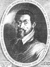 Jedna z mála dochovaných podobizní cisárskeho generála Juraja Bastu. Hoci bol pôvodom Albánec, vnímali ho ako naturalizovaného Taliana.