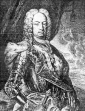 Portrét grófa Jána Pálffyho, košického kapitána od roku 1713, neskôr vrchného vojenského veliteľa v „normalizovanom" Uhorsku.