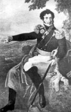 Na uvítacom divadelnom predstavení a po ňom nasledujúcom veľkom bále usporiadanom 1. januára 1806 v priestoroch divadelno-kaviarenského komplexu pre ruského generála Kutuzova sa zúčastnil aj vynikajúci generál gruzínskeho pôvodu, knieža Peter Ivanovič Bagration /1765-1812/. Bol to pravnuk gruzínskeho cára Vachtanga VI. z dynastie Bagratovcov. Do služieb ruskej armády vstúpil v roku 1783, a keďže bol talentovaný, stal sa miláčikom samotného Suvorova. Tam kde pôsobil ako vojak, žal úspechy, akurát s manželkou